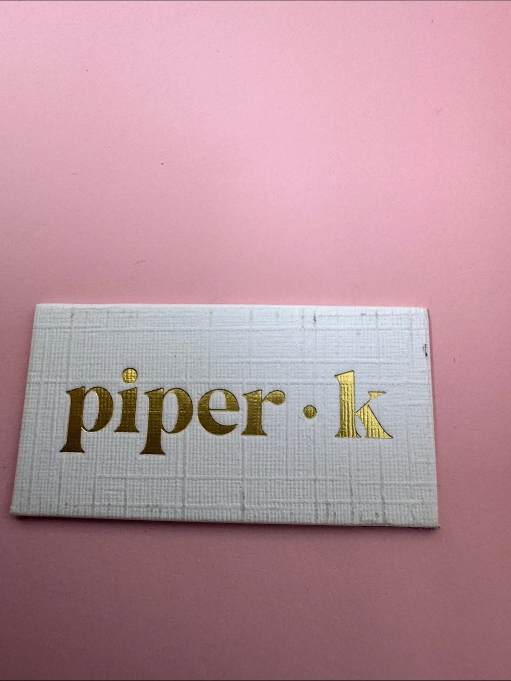 Keychain piper  Pink & Gold Golf Bag Charm Keychain